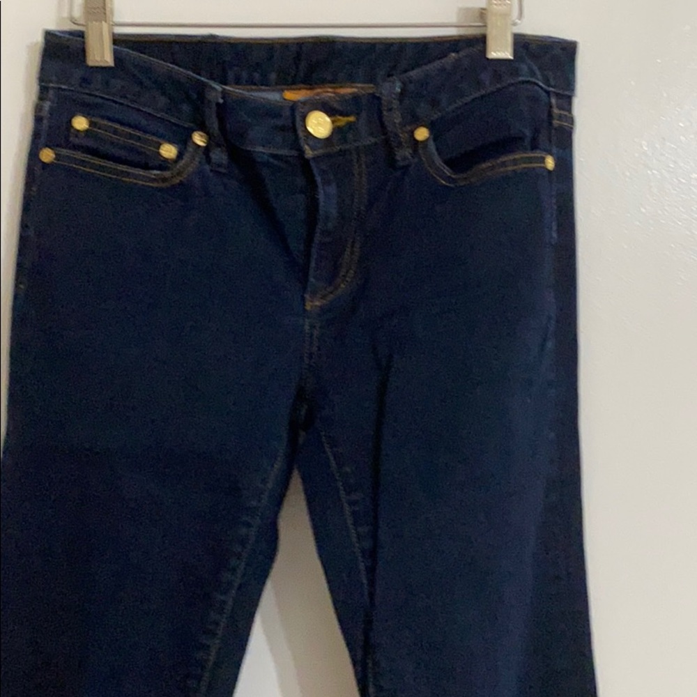 Tory Burch Dark Wash Jeans - Picture 2 of 12